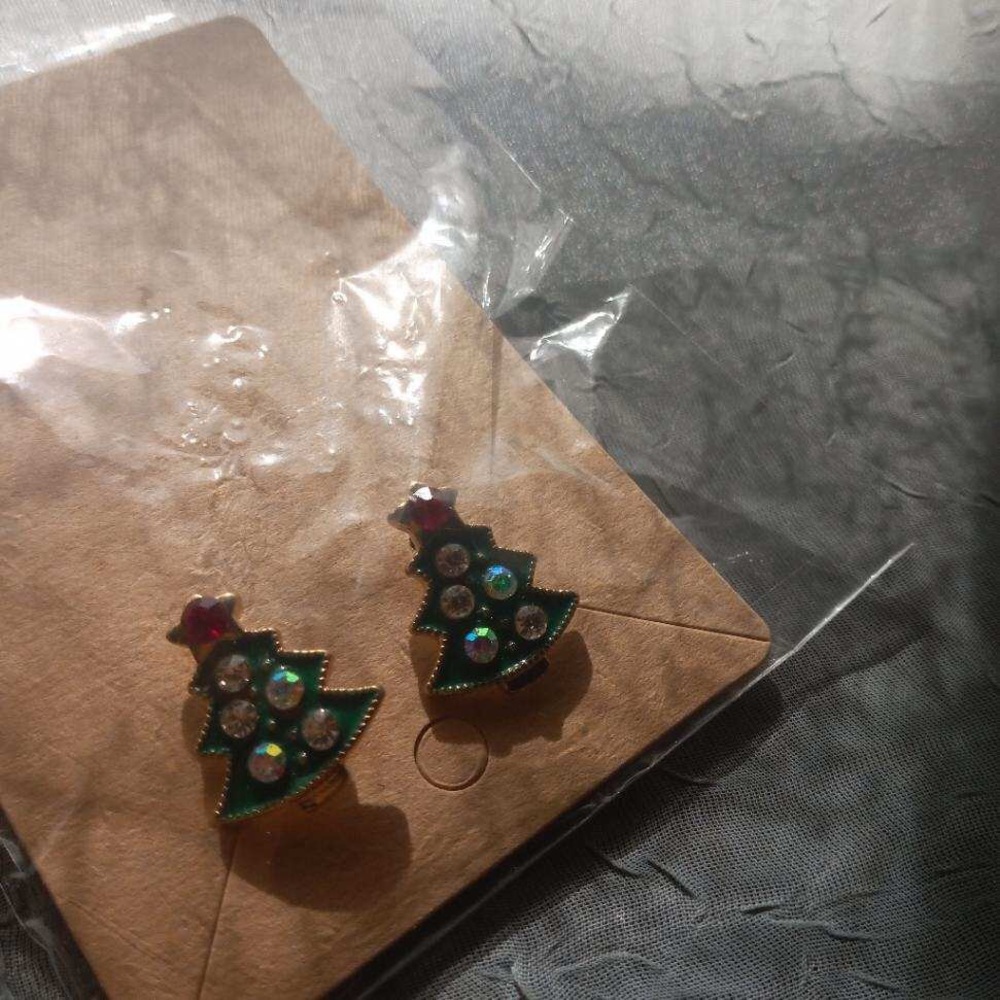 Tree earrings - Picture 2 of 2